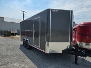 2025 H&H 8x18 Flat Top V‑Nose (616797)