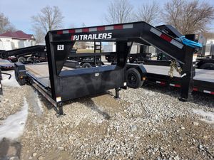 2026 PJ T6 22' Gooseneck Equipment Tilt W/ 7K Torsion Axles (1431881) 