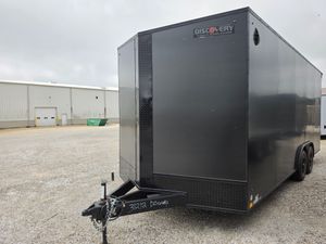 2027 Discovery 8.5×20 Enclosed Trailer – Matte Metallic Black (031212)