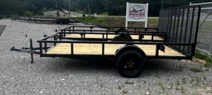 6.5X12 SQUARE TUBING UTILITY TRAILER