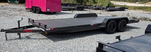 82X20 STEEEL CAR HAULER 7K GRAY