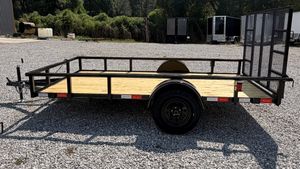 77X12 TUBE TOP UTILITY TRAILER