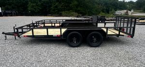 82X16 TANDEM UTILITY TRAILER 7K