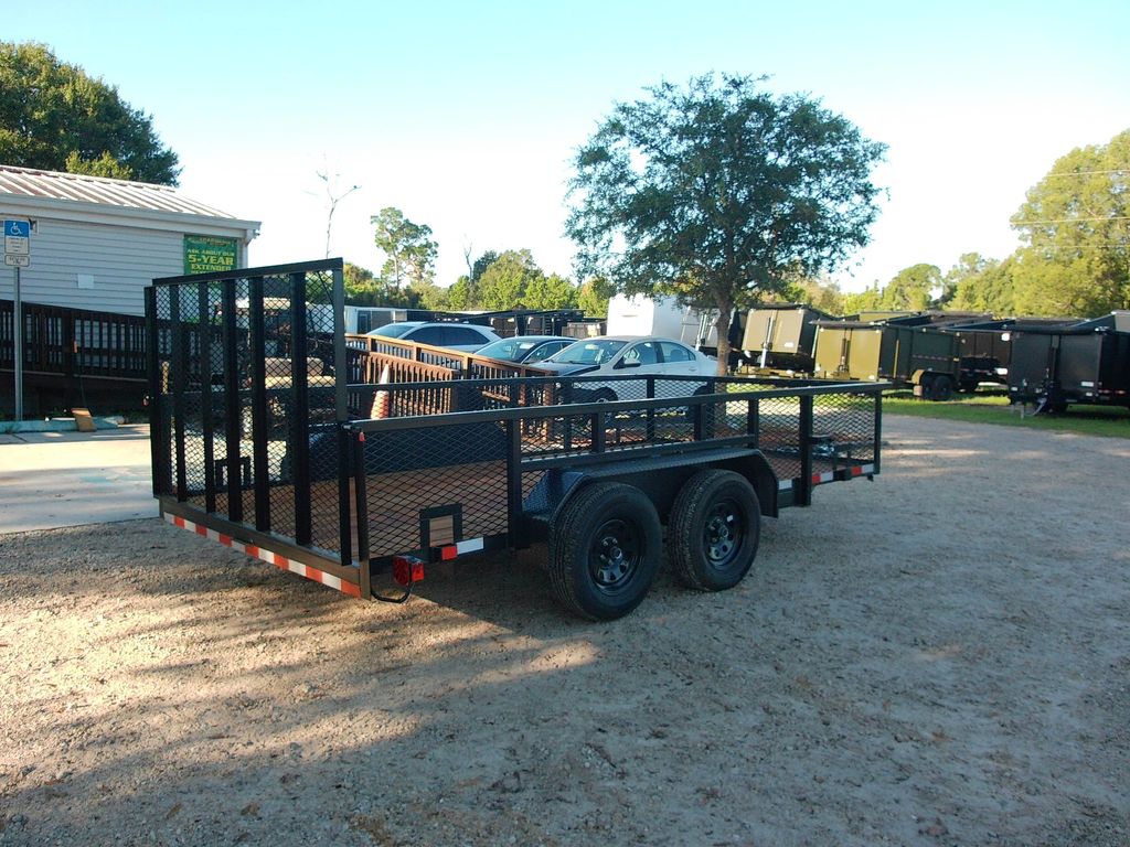 New 2027 Worldwide 7 x 14 2 ft Mesh Utility Trailer 7,000 lb GVWR — Trailer Tails LLC — view 5