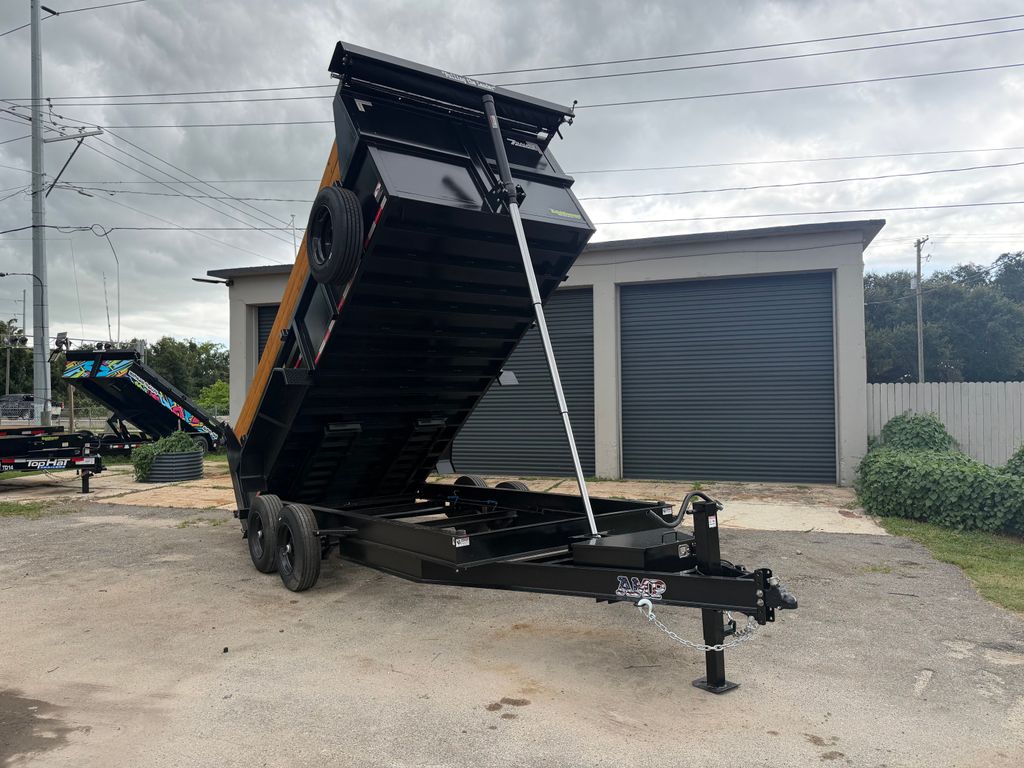 New 2026 AMP 7 x 16 Buildable Side Dump Trailer 16,000 lb GVWR — Trailer Tails LLC — view 7