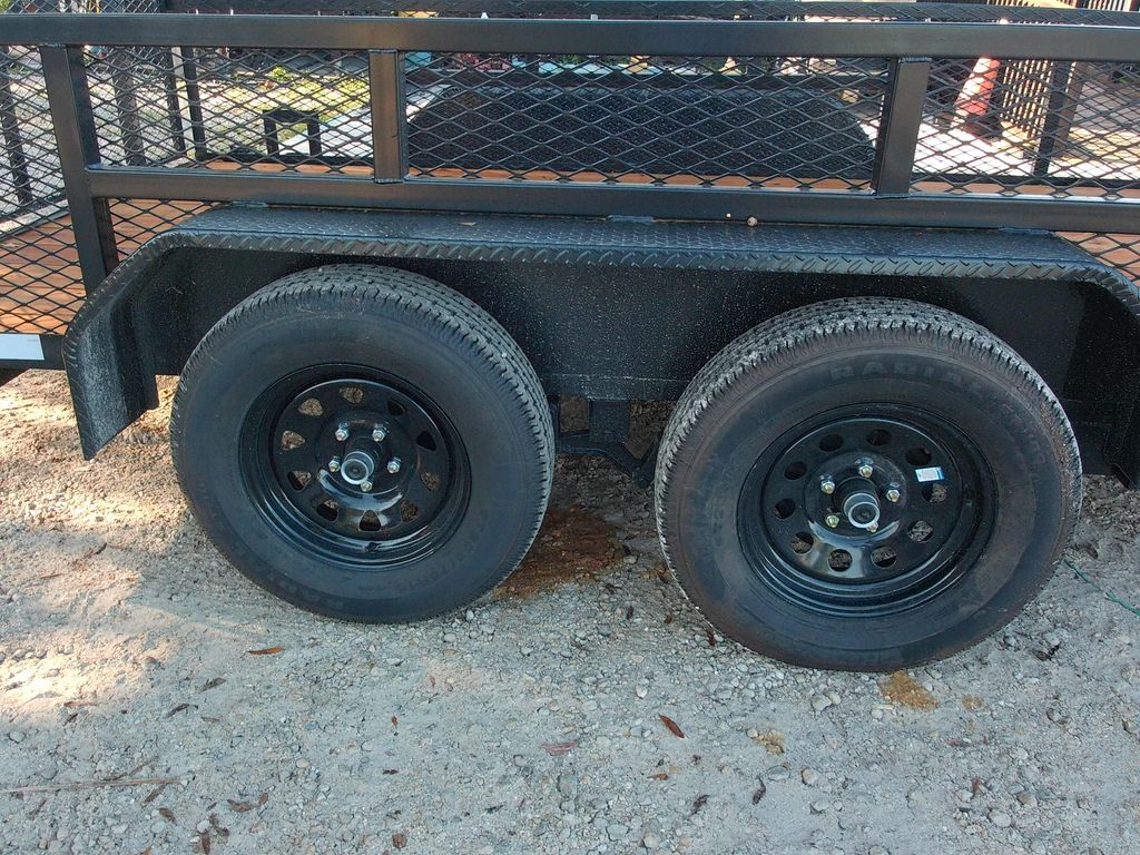New 2027 Worldwide 7 x 14 2 ft Mesh Utility Trailer 7,000 lb GVWR — Trailer Tails LLC — view 4