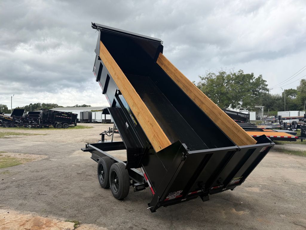 New 2026 AMP 7 x 16 Buildable Side Dump Trailer 16,000 lb GVWR — Trailer Tails LLC — view 4