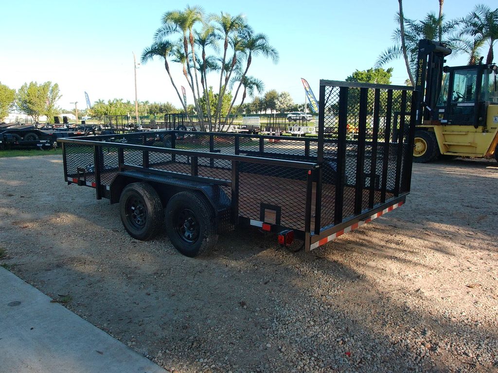 New 2027 Worldwide 7 x 14 2 ft Mesh Utility Trailer 7,000 lb GVWR — Trailer Tails LLC — view 7