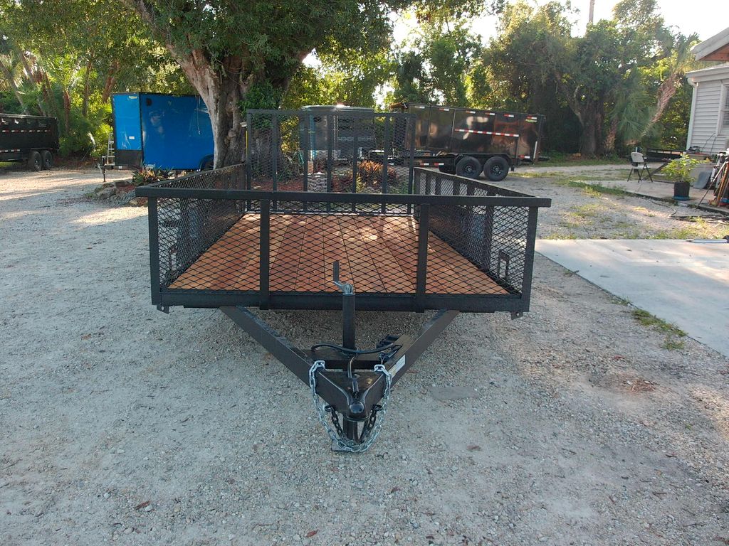 New 2027 Worldwide 7 x 14 2 ft Mesh Utility Trailer 7,000 lb GVWR — Trailer Tails LLC — view 2
