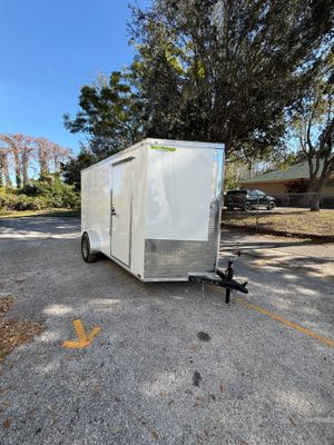 New 2026 Quality Cargo 6 x 12 Enclosed Cargo Trailer 3.5k GVWR