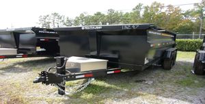 New 2025 Southland 7 x 14 High Side Dump Trailer 15k GVWR