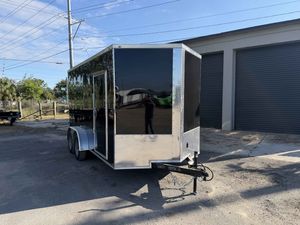 New 2026 Quality Cargo 7 x 14 Enclosed Trailer 7k GVWR