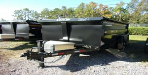 New 2025 Southland 7 x 14 High Side 16k Dump Trailer