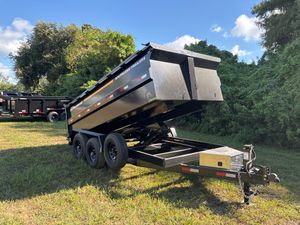 New 2026 Southland 7 x 14 High Side 14k Dump Trailer