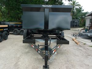New 2025 Southland 7 x 14 High Side 16k Dump Trailer