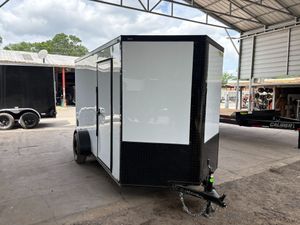 New 2025 Quality Cargo 6 x 12 Enclosed Trailer 3.5k GVWR