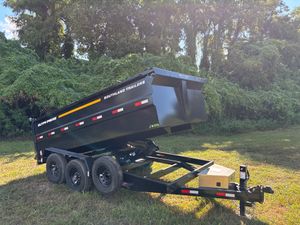New 2026 Southland 7 x 14 High Side 14k Dump Trailer
