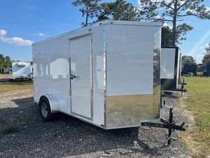 New 2026 Quality Cargo 6 x 12 Enclosed Cargo Trailer 3.5k GVWR