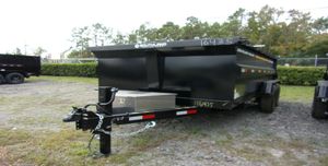 New 2025 Southland 7 x 14 High Side 16k Dump Trailer