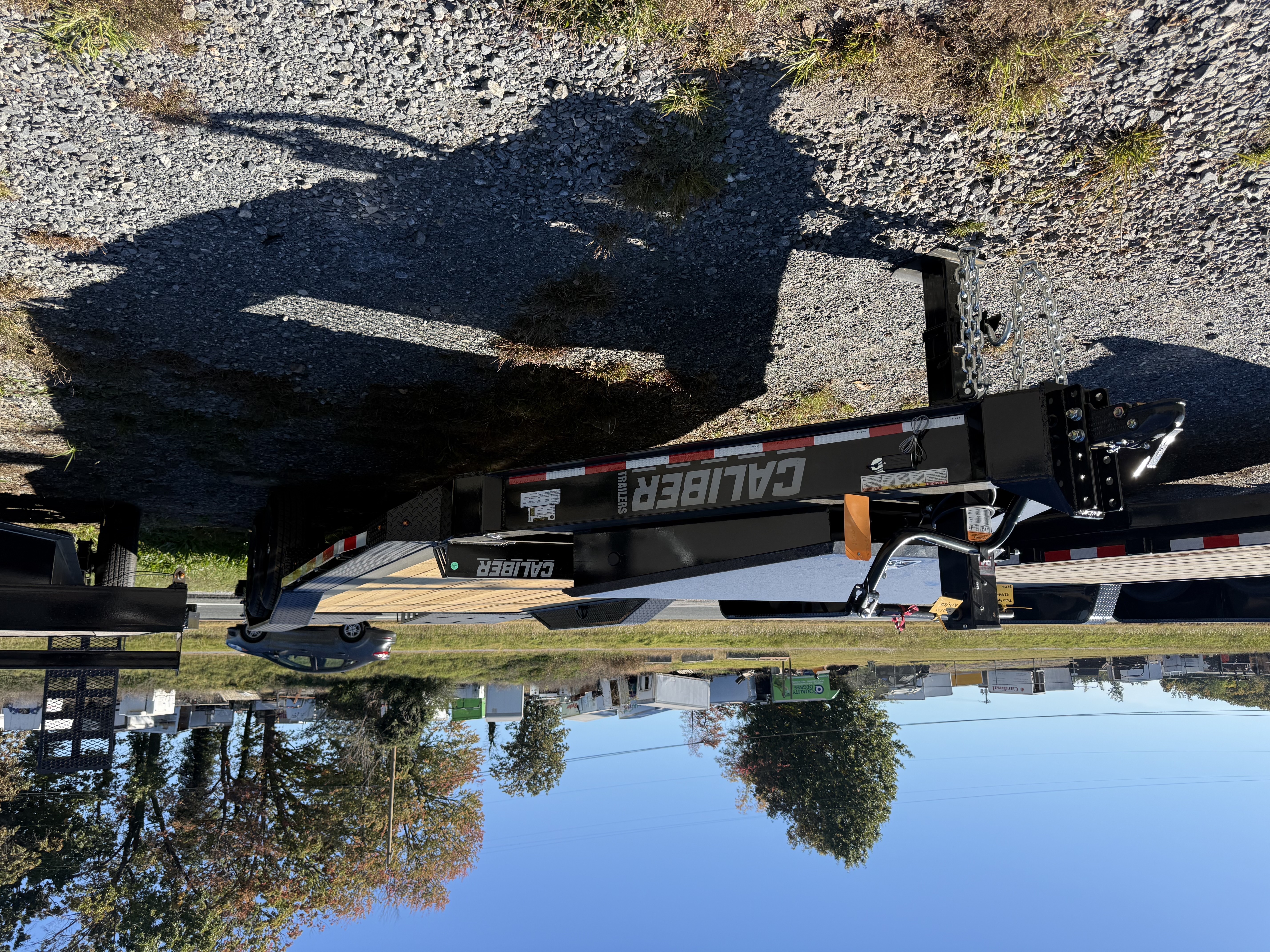 2027 9×20 Equipment Flatbed Trailer photo 7
