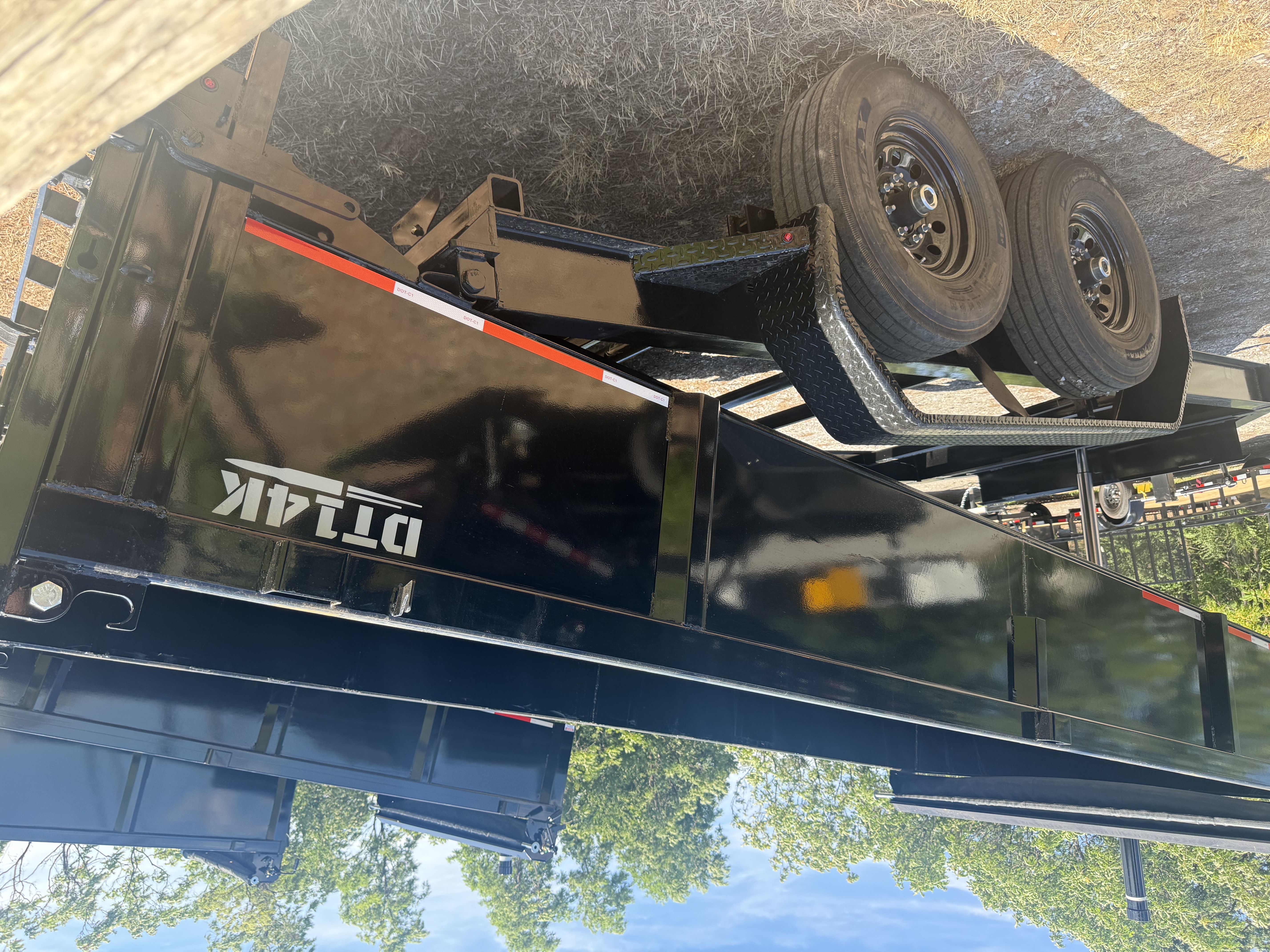 7x16 2 Sides Caliber 14K Dump Trailer for sale near Lynchburg VA