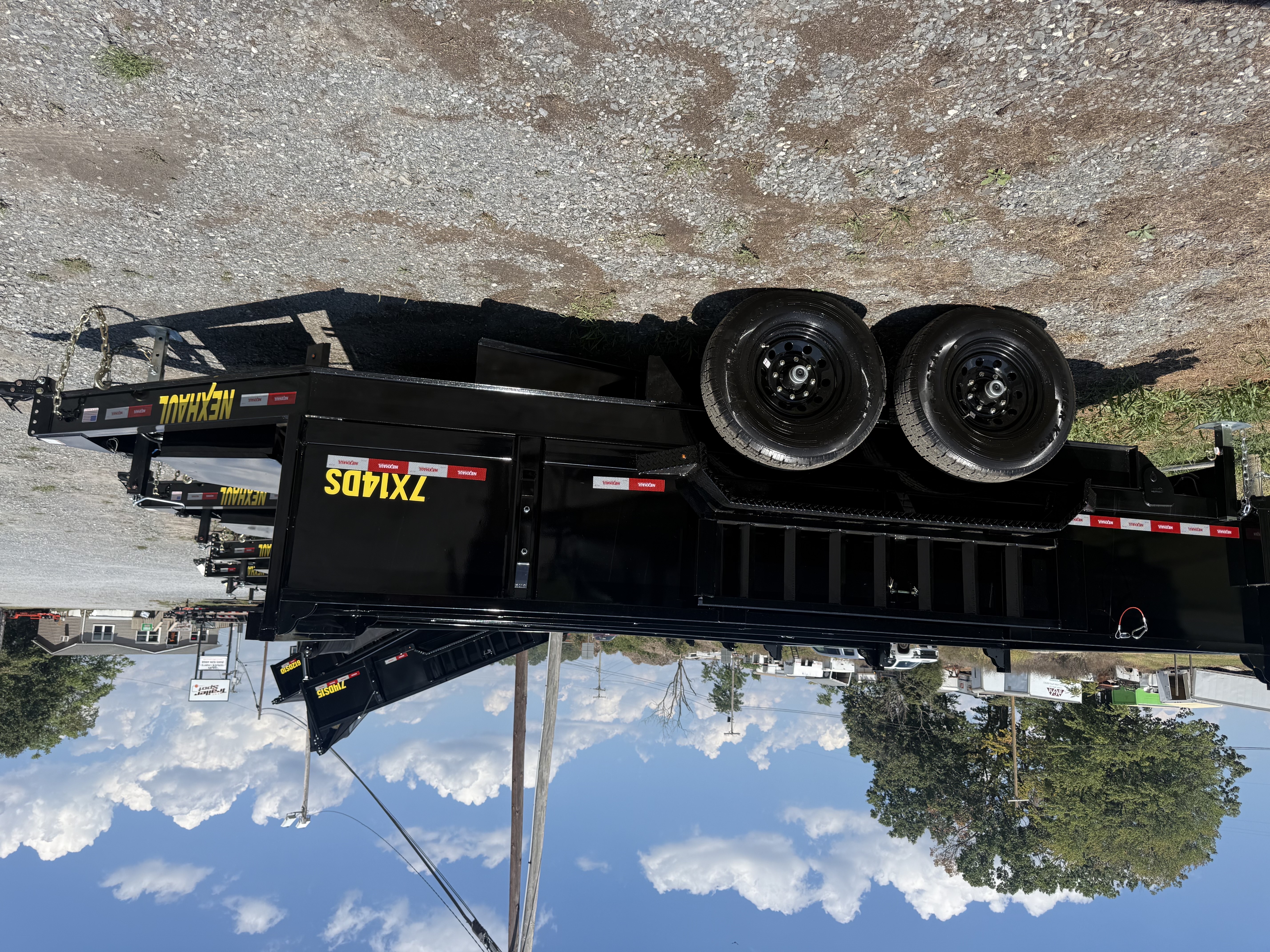 7x14 Nehaul Dump Trailer for sale near Lynchburg VA