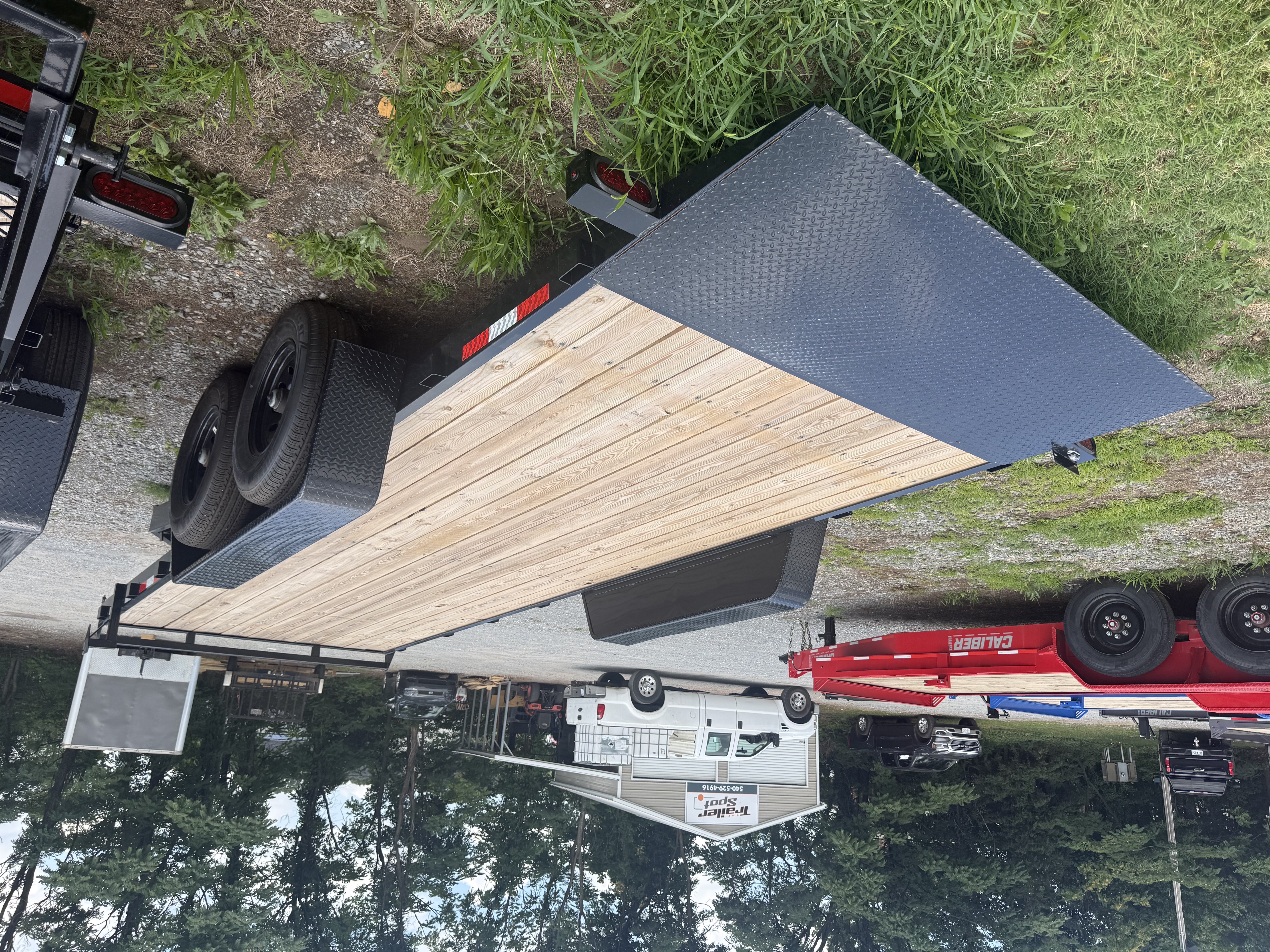 82x20 Wood Deck Power Tilt for sale near Lynchburg VA