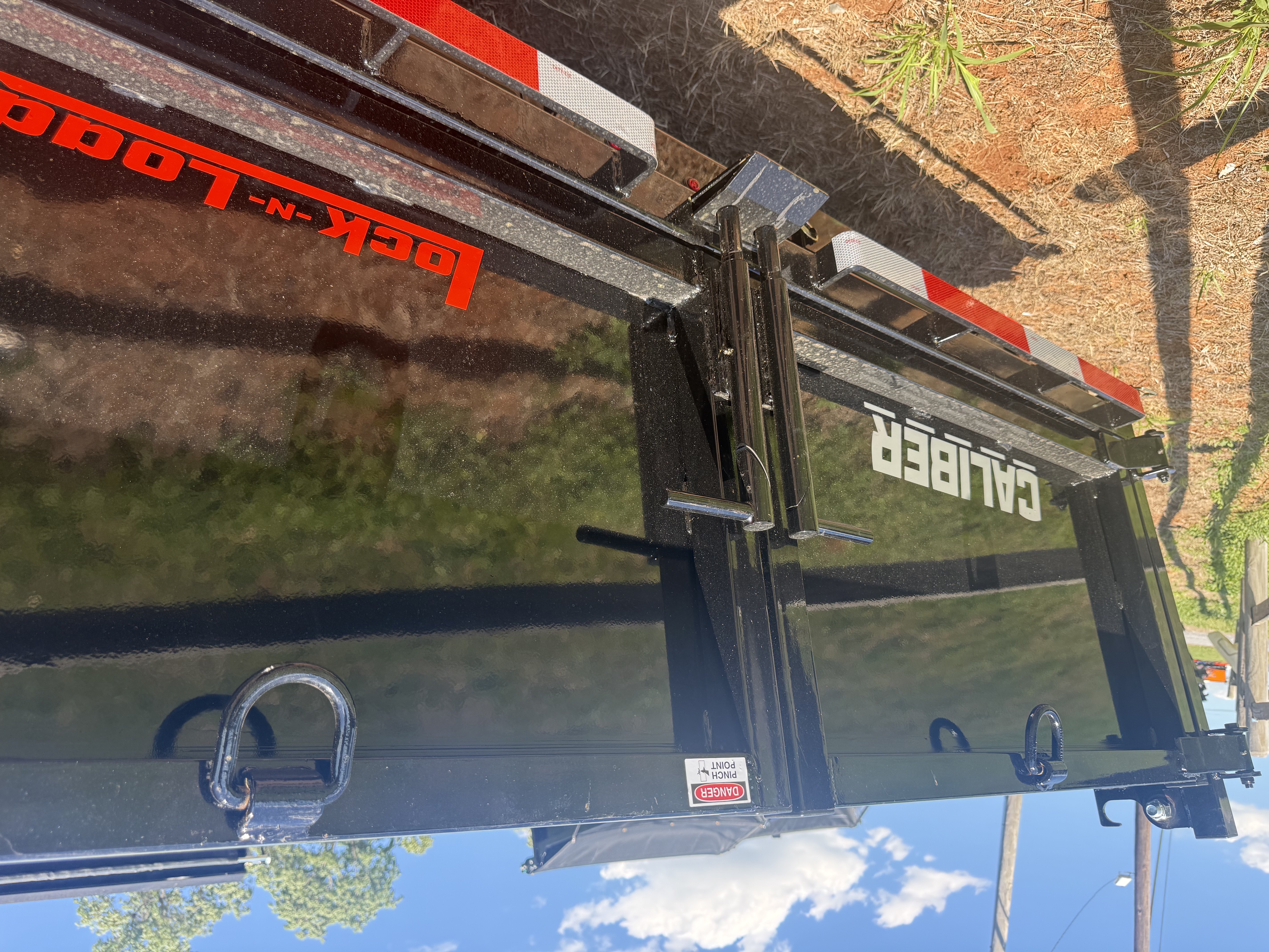 7x16 2 Sides Caliber 14K Dump Trailer for sale near Lynchburg VA