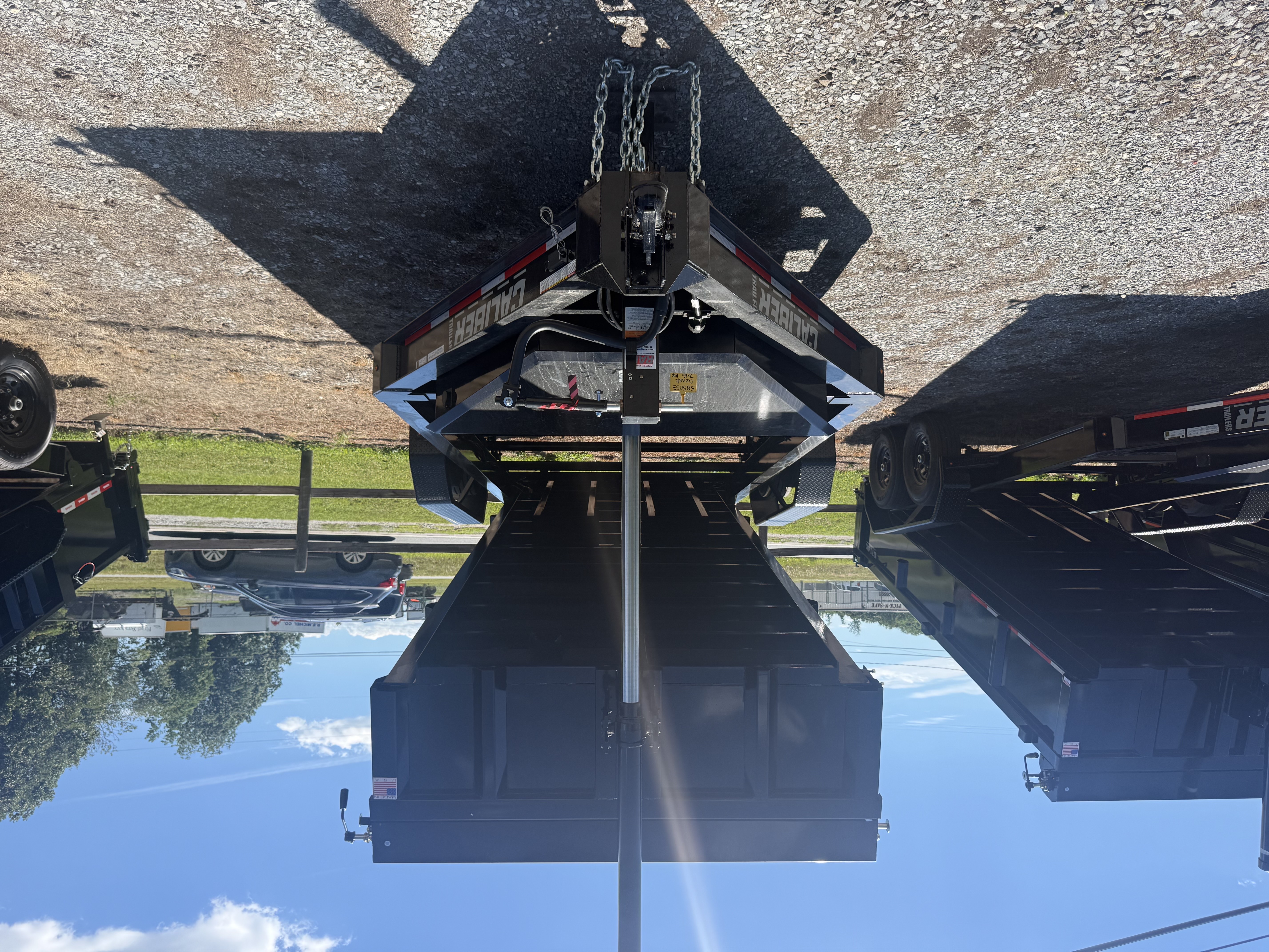 7x16 2 Sides Caliber 14K Dump Trailer for sale near Lynchburg VA