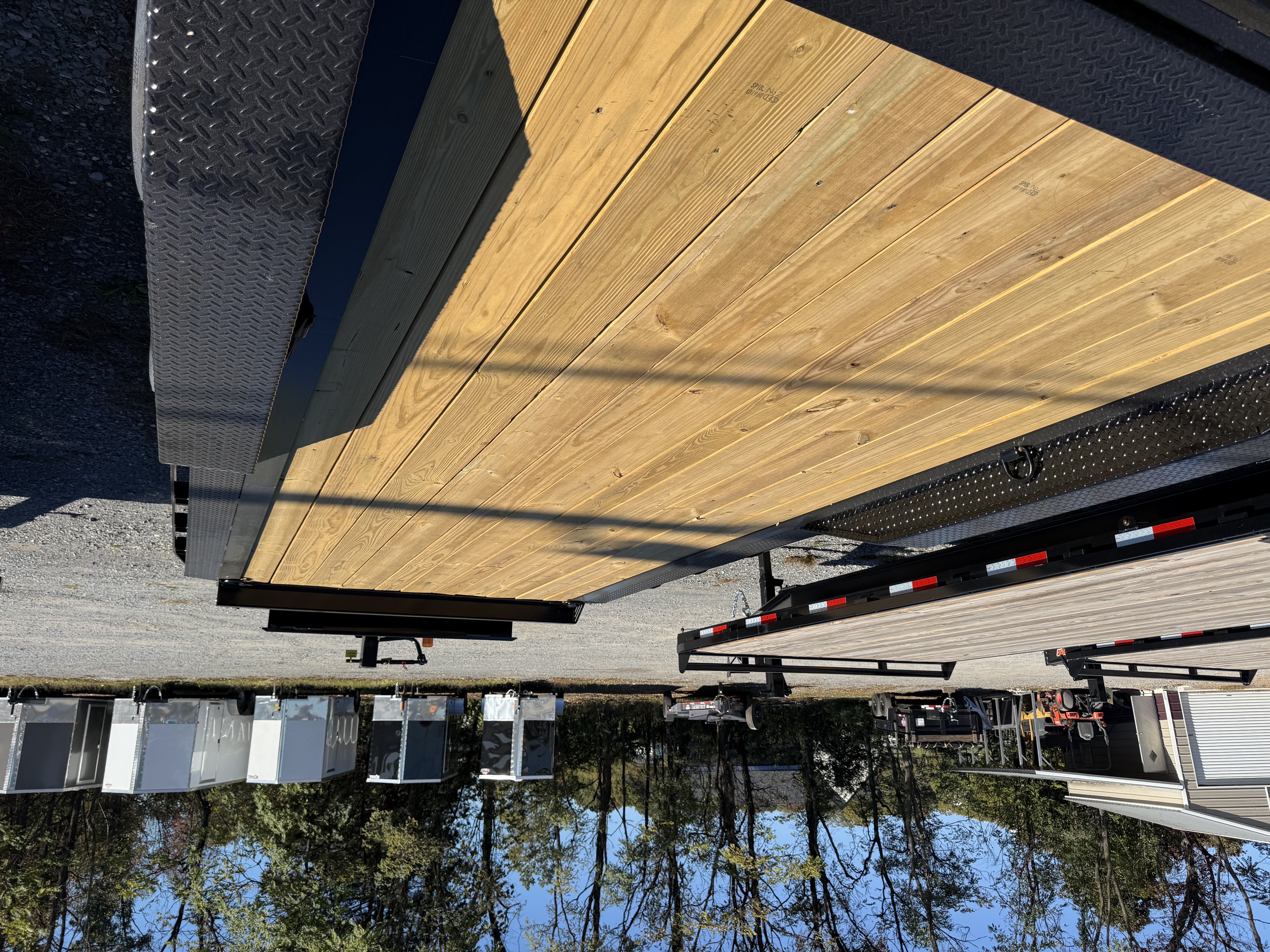 2027 9×20 Equipment Flatbed Trailer photo 6