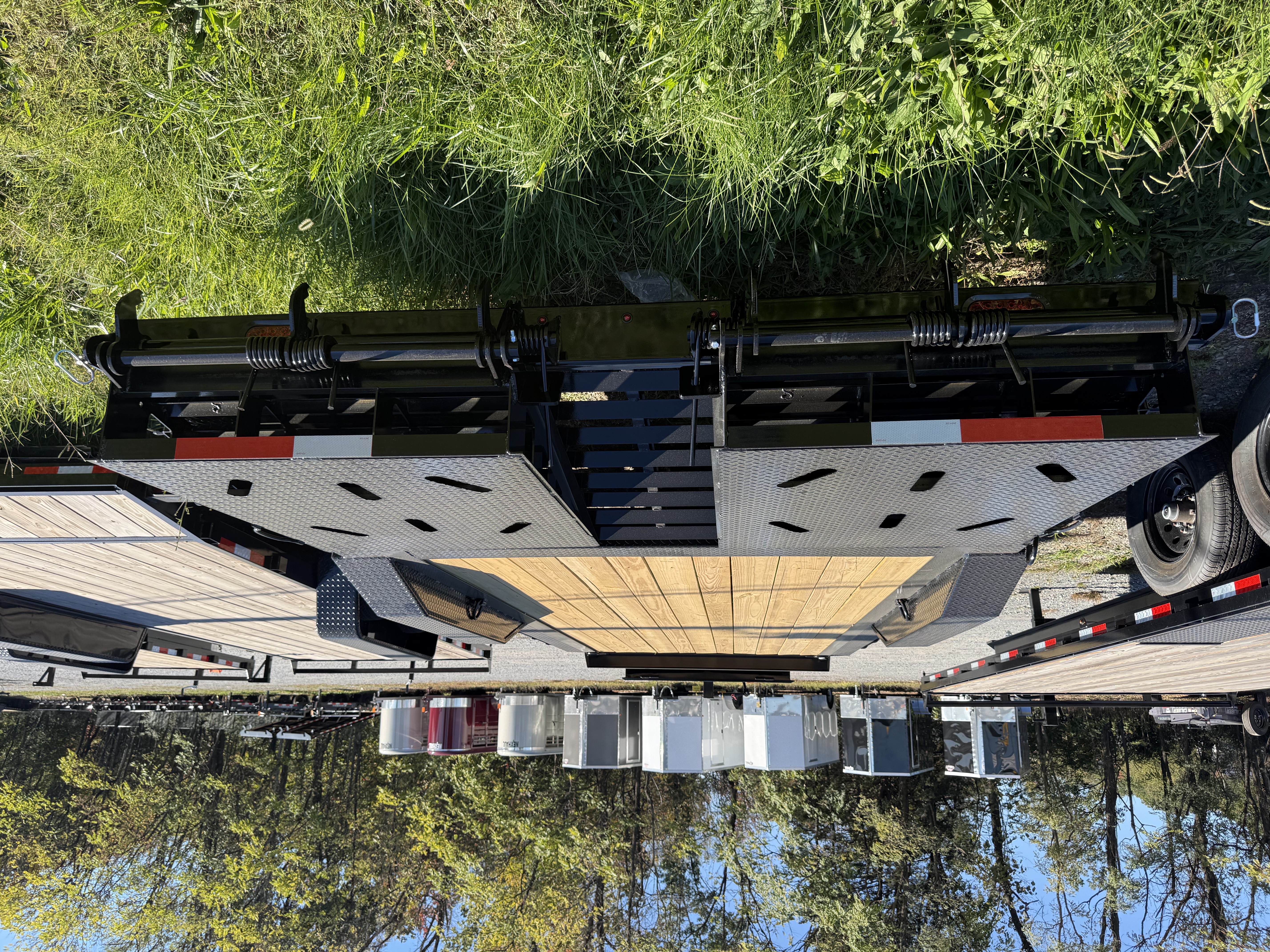 2027 9×20 Equipment Flatbed Trailer photo 5