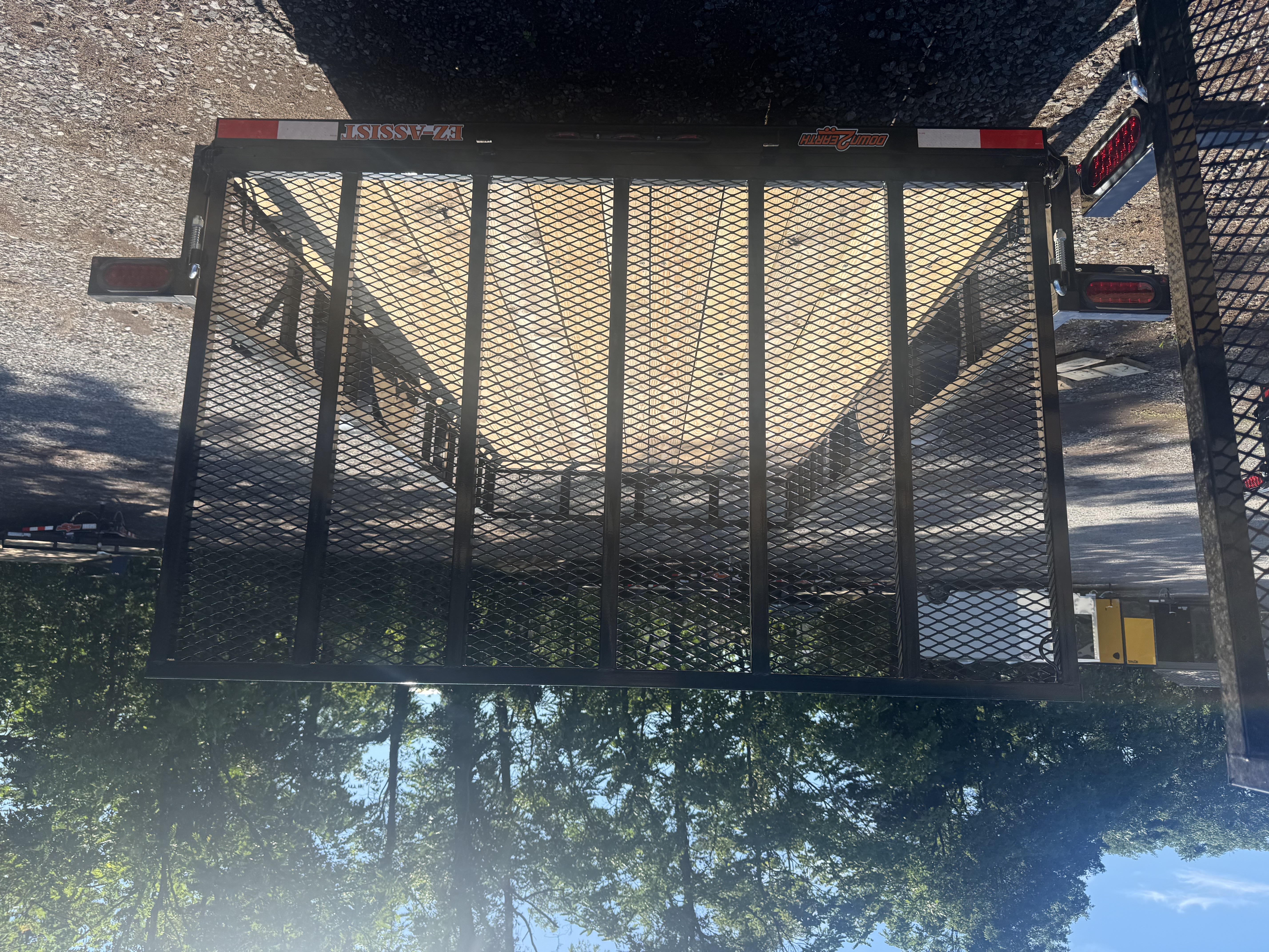 82x14 Single Axle Side Load ATV Style Ramps In Rails for sale near Lynchburg VA