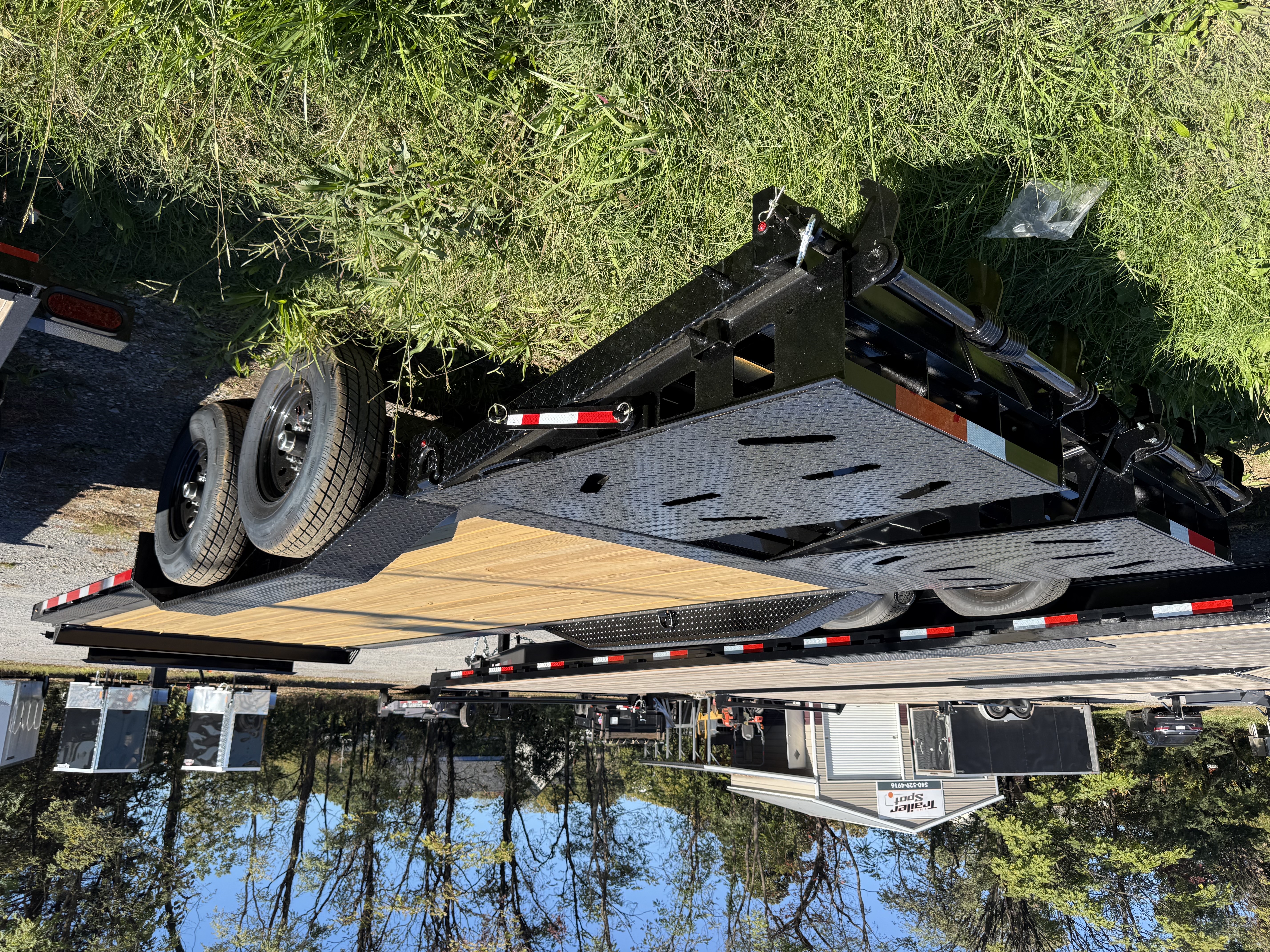 2027 9×20 Equipment Flatbed Trailer photo 3