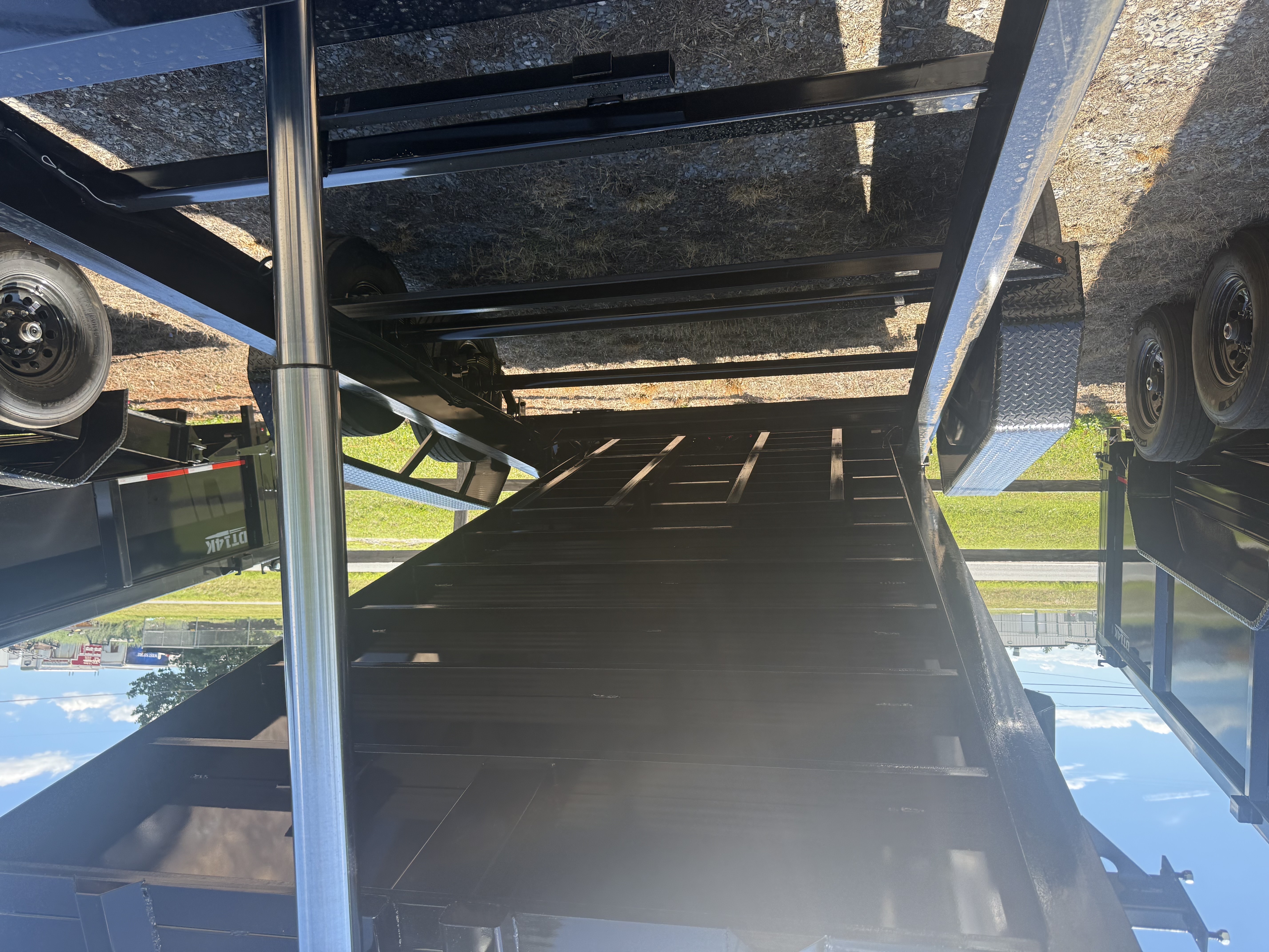 7x14 2 Sides Caliber 14K Dump Trailer for sale near Lynchburg VA