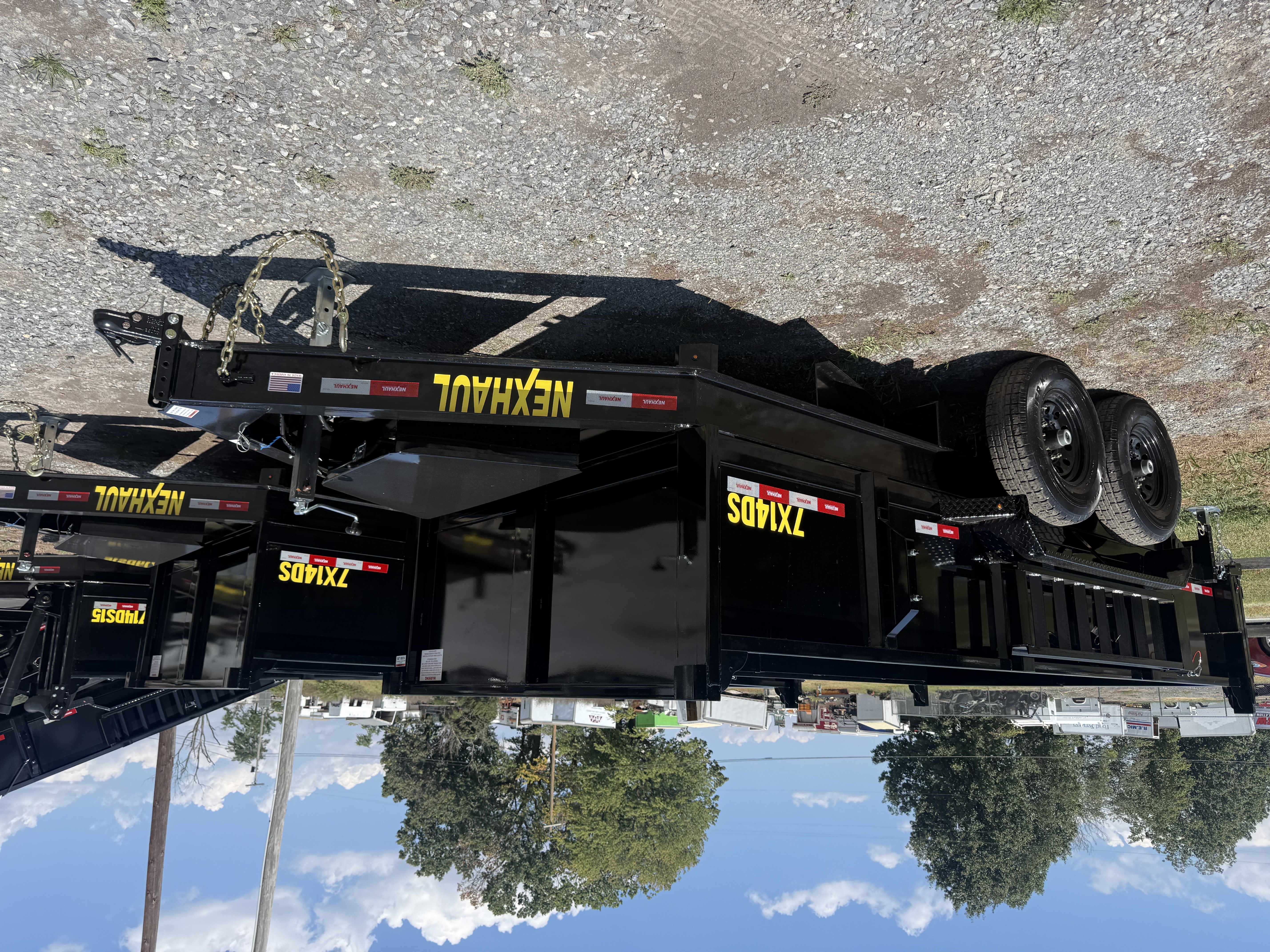 7x14 Nehaul Dump Trailer for sale near Lynchburg VA