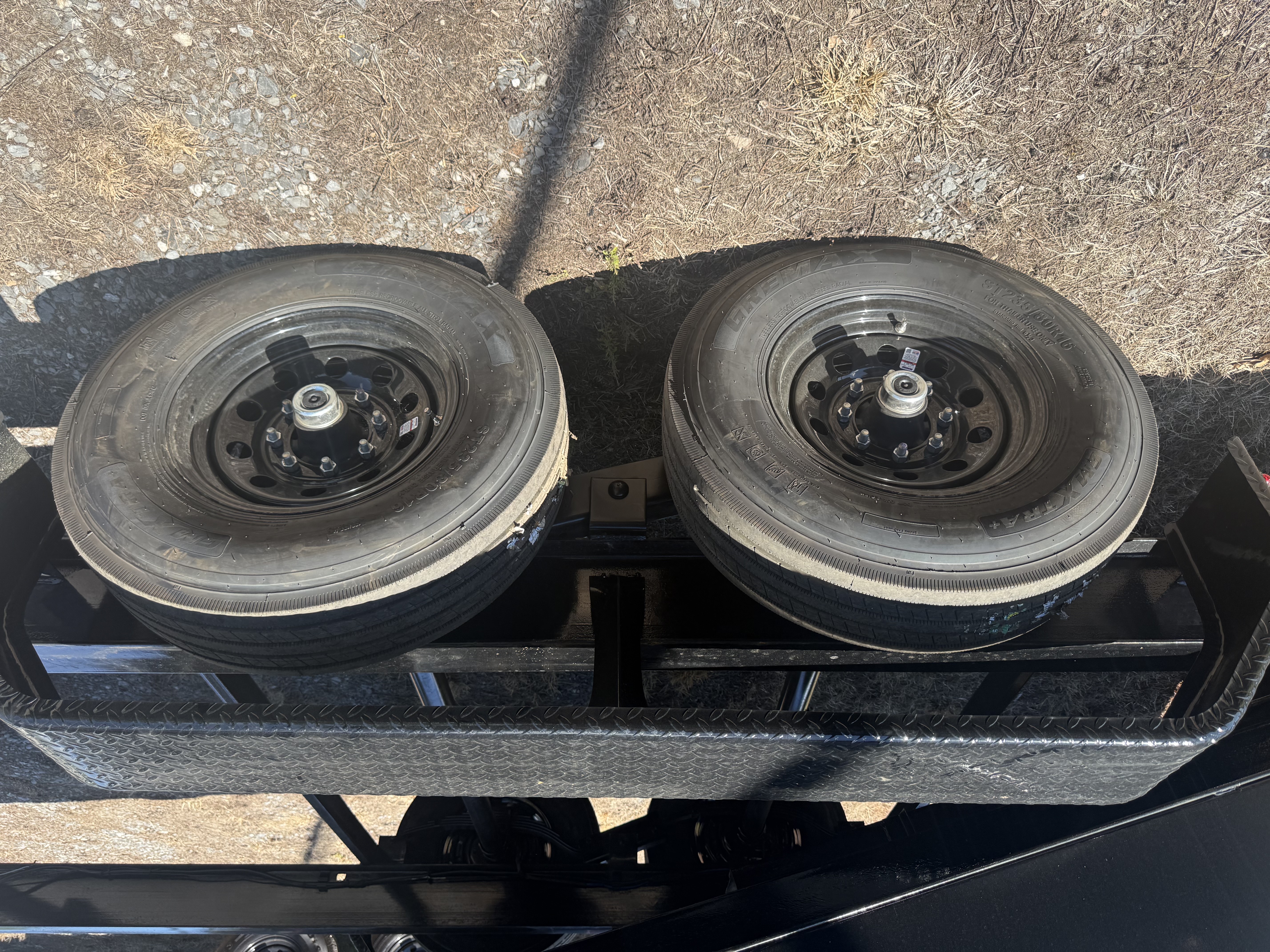 7x16 2 Sides Caliber 14K Dump Trailer for sale near Lynchburg VA
