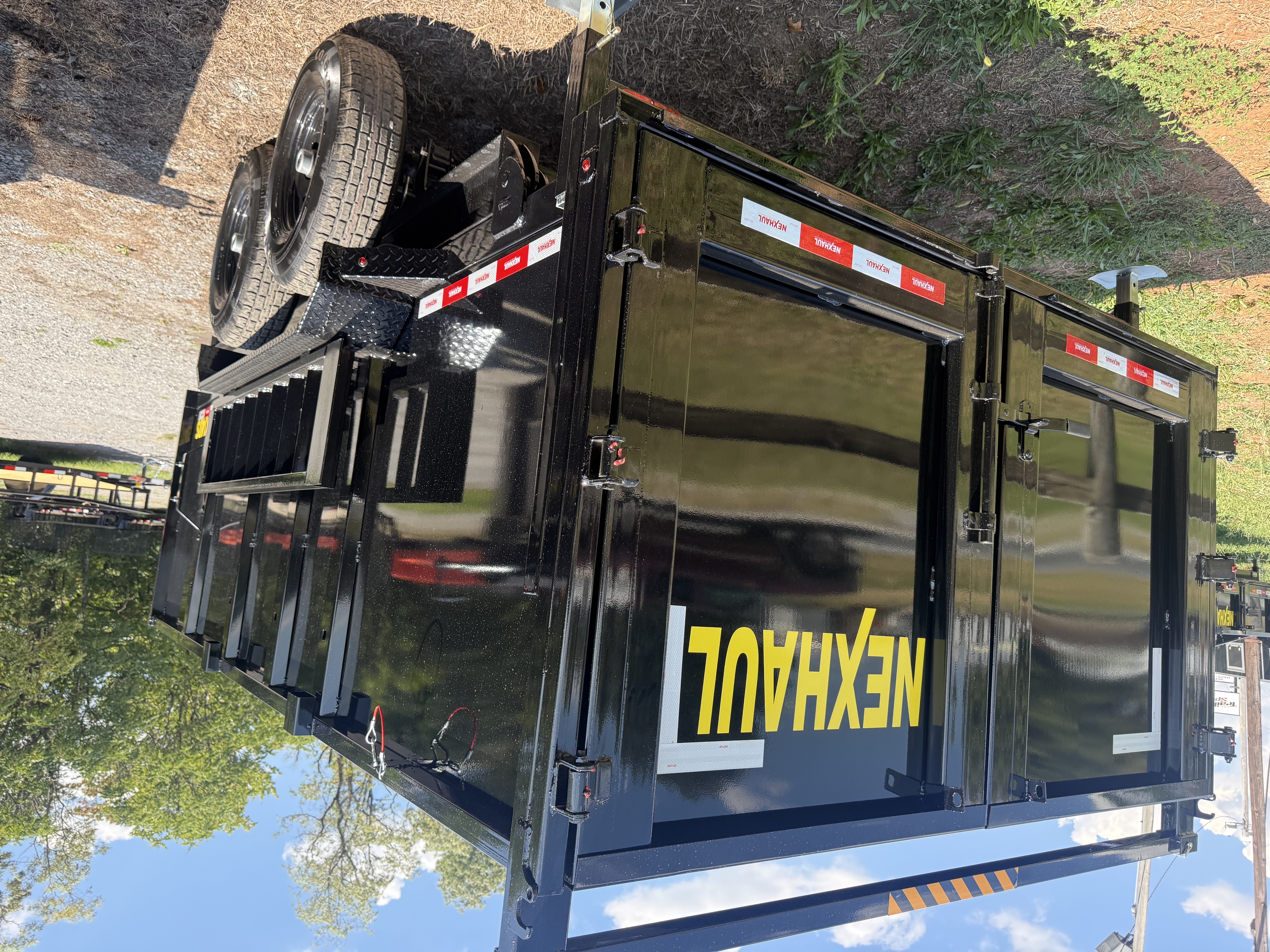 7x14 Nexhaul Dump Trailer W 4ft Walls for sale near Lynchburg VA
