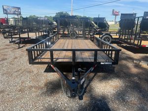 82x14 Single Axle Side Load ATV Style Ramps In Rails for sale near Lynchburg VA