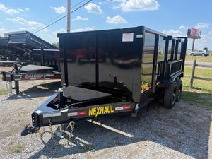 7x14 Nexhaul Dump Trailer W 4ft Walls for sale near Lynchburg VA