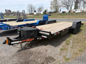 DOWN TO EARTH 82X20 10K CARHAULER WITH WINCH SETUP