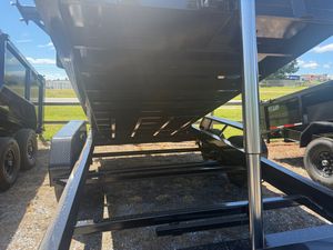 7x14 2 Sides Caliber 14K Dump Trailer for sale near Lynchburg VA