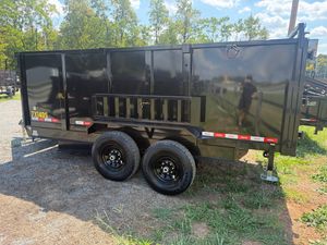 7x14 Nexhaul Dump Trailer W 4ft Walls for sale near Lynchburg VA